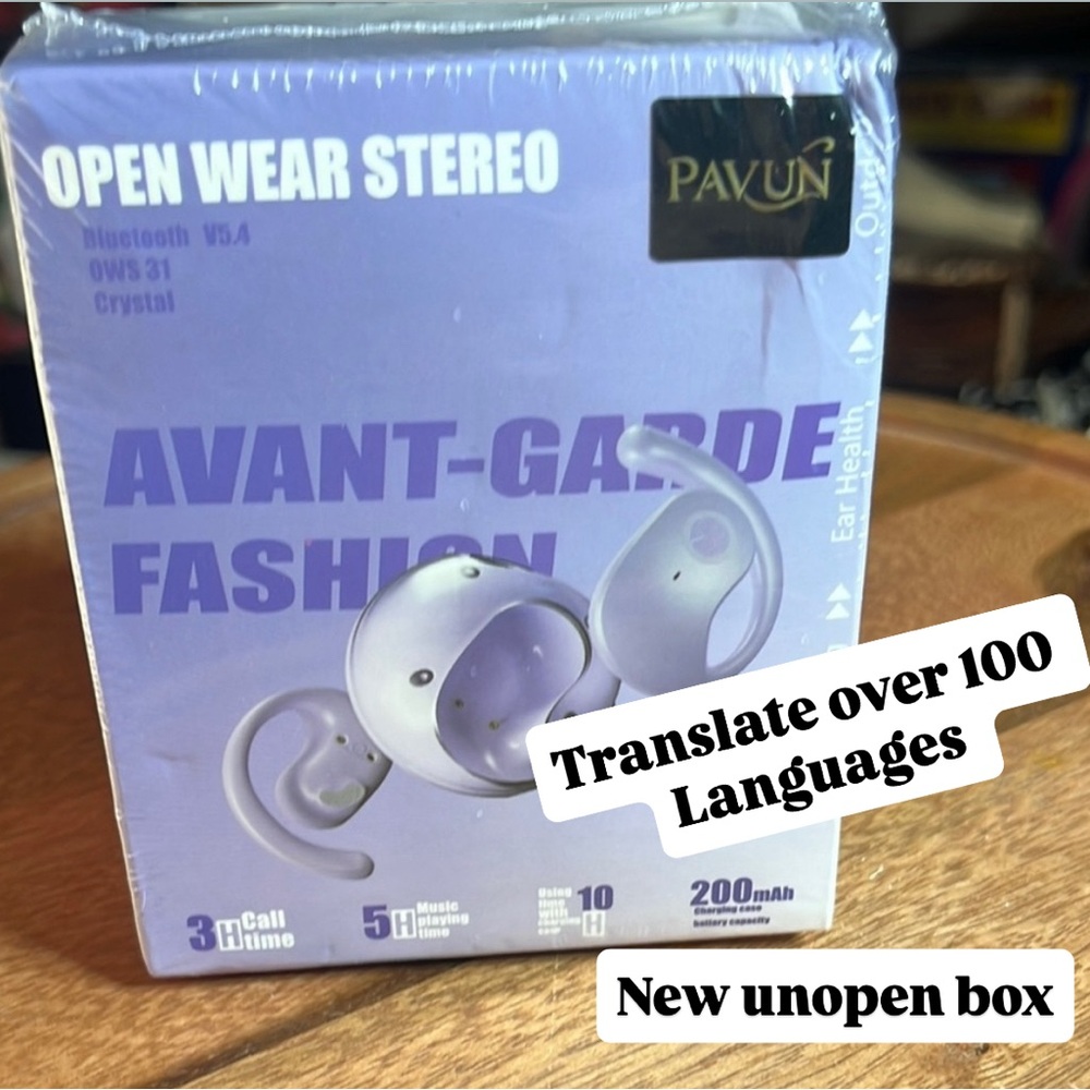 Translation Earbuds open ear Bluetooth